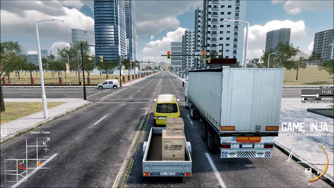 نقد و بررسی Truck and Logistics Simulator - گیم اینجا | Game Inja