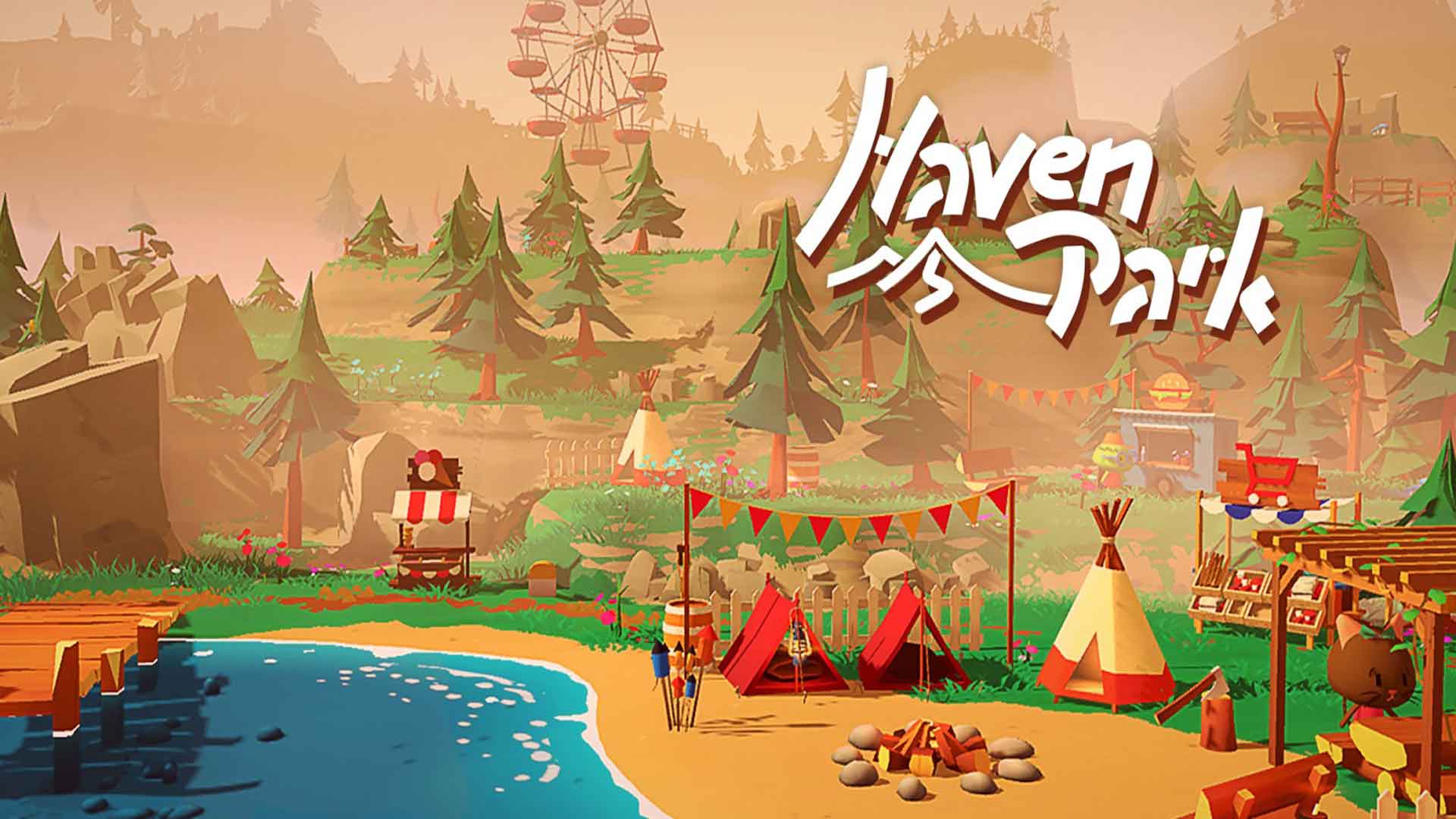 Havens download. Нинтендо парк. Игра Хавэн. Haven Park GOG. Обои игра haven iphone.